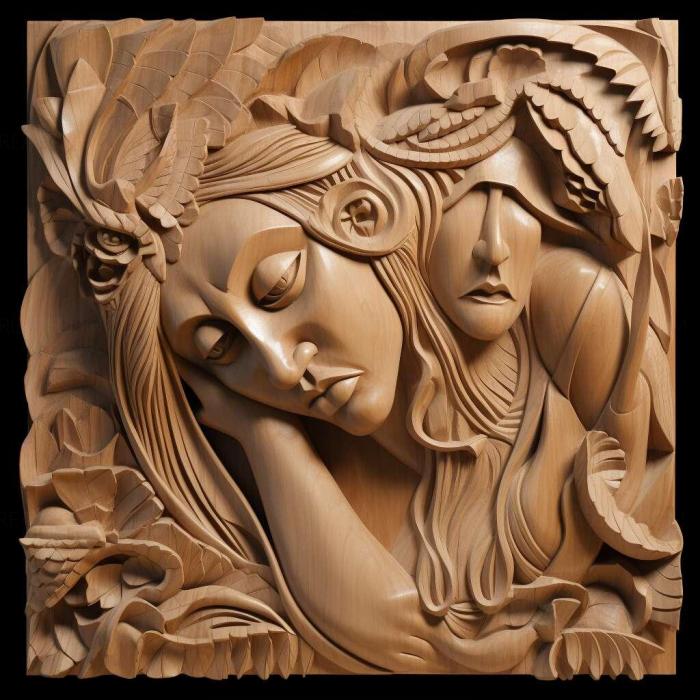 نموذج ثلاثي الأبعاد لآلة CNC 3D Art 